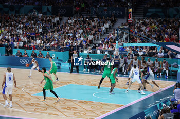 2024-07-27 - General view, Basketball, Men's Group Phase - Group B between France and Brazil during the Olympic Games Paris 2024 on 27 July 2024 in Villeneuve-d'Ascq near Lille, France - OLYMPIC GAMES PARIS 2024 - 27/07 - OLYMPIC GAMES PARIS 2024 - OLYMPIC GAMES