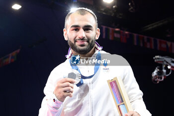 2024-07-27 - Luka Mkheidze ( FRA ) Silver, Judo, Men -60 kg Final during the Olympic Games Paris 2024 on 27 July 2024 at Arena Champ de Mars in Paris, France - OLYMPIC GAMES PARIS 2024 - 27/07 - OLYMPIC GAMES PARIS 2024 - OLYMPIC GAMES