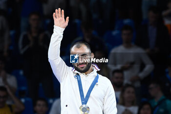 2024-07-27 - Luka Mkheidze ( FRA ) Silver, Judo, Men -60 kg Final during the Olympic Games Paris 2024 on 27 July 2024 at Arena Champ de Mars in Paris, France - OLYMPIC GAMES PARIS 2024 - 27/07 - OLYMPIC GAMES PARIS 2024 - OLYMPIC GAMES