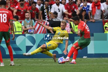 2024-07-27 - Iilias Akomach (Morocco), Football, Men's Group B between Ukraine and Morocco during the Olympic Games Paris 2024 on 27 July 2024 at Geoffroy-Guichard Stadium in Saint-Etienne, France - OLYMPIC GAMES PARIS 2024 - 27/07 - OLYMPIC GAMES PARIS 2024 - OLYMPIC GAMES