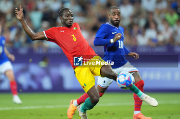 2024-07-27 - Bengaly Cisse (Guinea), Football, Men's Group A between France and Guinea during the Olympic Games Paris 2024 on 27 July 2024 at Allianz Riviera in Nice, France - OLYMPIC GAMES PARIS 2024 - 27/07 - OLYMPIC GAMES PARIS 2024 - OLYMPIC GAMES