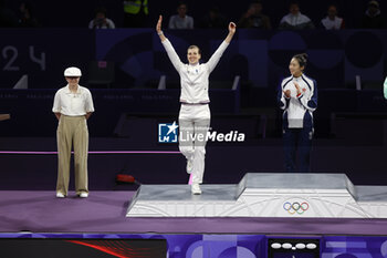 2024-07-27 - Women's Épée Individual Fencing during the Olympic Games Paris 2024 on 27 July 2024 at Le Grand Palais in Paris, France - OLYMPIC GAMES PARIS 2024 - 27/07 - OLYMPIC GAMES PARIS 2024 - OLYMPIC GAMES