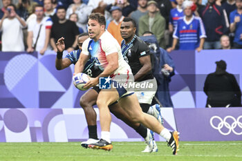 2024-07-27 - Antoine Dupont (France), Rugby Sevens, Men's final between France and Fiji during the Olympic Games Paris 2024 on 27 July 2024 at Stade de France in Saint-Denis, France - OLYMPIC GAMES PARIS 2024 - 27/07 - OLYMPIC GAMES PARIS 2024 - OLYMPIC GAMES