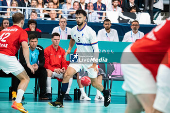 2024-07-27 - Nedim Remili (France), Handball, Men's Preliminary Round Group B between Denmark and France during the Olympic Games Paris 2024 on 27 July 2024 at South Paris Arena 6 in Paris, France - OLYMPIC GAMES PARIS 2024 - 27/07 - OLYMPIC GAMES PARIS 2024 - OLYMPIC GAMES