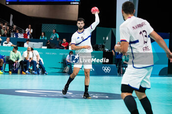 2024-07-27 - Nedim Remili (France), Handball, Men's Preliminary Round Group B between Denmark and France during the Olympic Games Paris 2024 on 27 July 2024 at South Paris Arena 6 in Paris, France - OLYMPIC GAMES PARIS 2024 - 27/07 - OLYMPIC GAMES PARIS 2024 - OLYMPIC GAMES