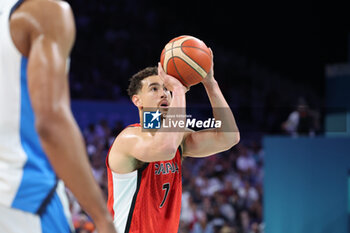 2024-07-27 - Dwight Powell of Canada, Basketball, Men's Group Phase - Group A between Greece and Canada during the Olympic Games Paris 2024 on 27 July 2024 in Villeneuve-d'Ascq near Lille, France - OLYMPIC GAMES PARIS 2024 - 27/07 - OLYMPIC GAMES PARIS 2024 - OLYMPIC GAMES