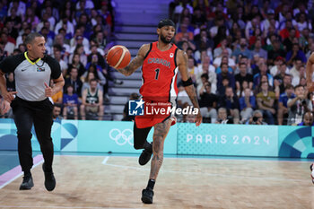 2024-07-27 - Nickeil Alexander-Walker of Canada, Basketball, Men's Group Phase - Group A between Greece and Canada during the Olympic Games Paris 2024 on 27 July 2024 in Villeneuve-d'Ascq near Lille, France - OLYMPIC GAMES PARIS 2024 - 27/07 - OLYMPIC GAMES PARIS 2024 - OLYMPIC GAMES