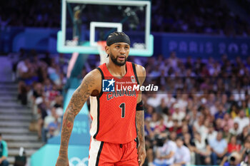 2024-07-27 - Nickeil Alexander-Walker of Canada, Basketball, Men's Group Phase - Group A between Greece and Canada during the Olympic Games Paris 2024 on 27 July 2024 in Villeneuve-d'Ascq near Lille, France - OLYMPIC GAMES PARIS 2024 - 27/07 - OLYMPIC GAMES PARIS 2024 - OLYMPIC GAMES