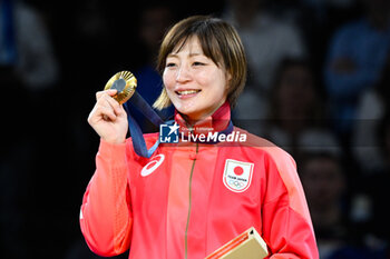 2024-07-27 - Natsumi Tsunoda ( JPN ) Gold, Judo, Women -48 kg during the Olympic Games Paris 2024 on 27 July 2024 at Arena Champ de Mars in Paris, France - OLYMPIC GAMES PARIS 2024 - 27/07 - OLYMPIC GAMES PARIS 2024 - OLYMPIC GAMES