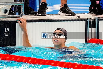 2024-07-27 - Gretchen Walsh of United States of America competing in the Women's 100m Butterfly Semifinals during Day 1 of Swimming during the Olympic Games Paris 2024 on 27 July 2024 at Paris La Defense Arena in Paris, France - OLYMPIC GAMES PARIS 2024 - 27/07 - OLYMPIC GAMES PARIS 2024 - OLYMPIC GAMES