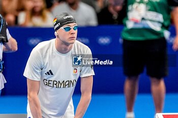 2024-07-27 - Maertens Lukas of Germany competing in the Men's 400m Freestyle Final during Day 1 of Swimming during the Olympic Games Paris 2024 on 27 July 2024 at Paris La Defense Arena in Paris, France - OLYMPIC GAMES PARIS 2024 - 27/07 - OLYMPIC GAMES PARIS 2024 - OLYMPIC GAMES