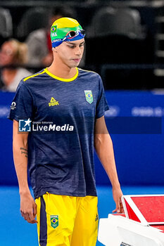 2024-07-27 - Costa Guilherme of Brazil competing in the Men's 400m Freestyle Final during Day 1 of Swimming during the Olympic Games Paris 2024 on 27 July 2024 at Paris La Defense Arena in Paris, France - OLYMPIC GAMES PARIS 2024 - 27/07 - OLYMPIC GAMES PARIS 2024 - OLYMPIC GAMES