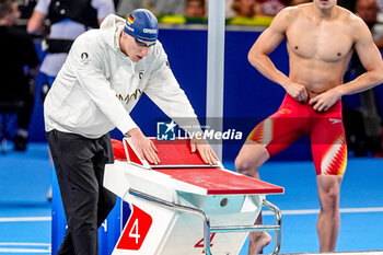 2024-07-27 - Maertens Lukas of Germany competing in the Men's 400m Freestyle Final during Day 1 of Swimming during the Olympic Games Paris 2024 on 27 July 2024 at Paris La Defense Arena in Paris, France - OLYMPIC GAMES PARIS 2024 - 27/07 - OLYMPIC GAMES PARIS 2024 - OLYMPIC GAMES