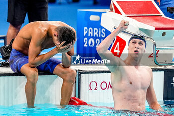 2024-07-27 - Maertens Lukas of Germany competing in the Men's 400m Freestyle Final during Day 1 of Swimming during the Olympic Games Paris 2024 on 27 July 2024 at Paris La Defense Arena in Paris, France - OLYMPIC GAMES PARIS 2024 - 27/07 - OLYMPIC GAMES PARIS 2024 - OLYMPIC GAMES