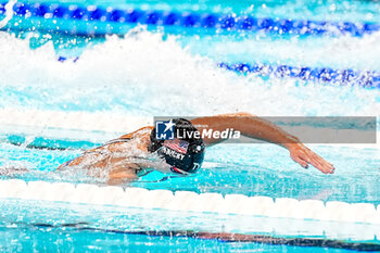 2024-07-27 - Katie Ledecky of United States of America competing in the Women's 400m Freestyle Final during Day 1 of Swimming during the Olympic Games Paris 2024 on 27 July 2024 at Paris La Defense Arena in Paris, France - OLYMPIC GAMES PARIS 2024 - 27/07 - OLYMPIC GAMES PARIS 2024 - OLYMPIC GAMES