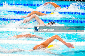 2024-07-27 - Katie Ledecky of United States of America competing in the Women's 400m Freestyle Final during Day 1 of Swimming during the Olympic Games Paris 2024 on 27 July 2024 at Paris La Defense Arena in Paris, France - OLYMPIC GAMES PARIS 2024 - 27/07 - OLYMPIC GAMES PARIS 2024 - OLYMPIC GAMES