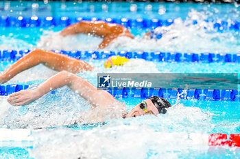 2024-07-27 - Katie Ledecky of United States of America competing in the Women's 400m Freestyle Final during Day 1 of Swimming during the Olympic Games Paris 2024 on 27 July 2024 at Paris La Defense Arena in Paris, France - OLYMPIC GAMES PARIS 2024 - 27/07 - OLYMPIC GAMES PARIS 2024 - OLYMPIC GAMES