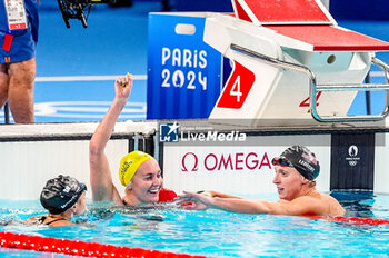 2024-07-27 - Ariarne Titmus of Australia competing in the Women's 400m Freestyle Final during Day 1 of Swimming during the Olympic Games Paris 2024 on 27 July 2024 at Paris La Defense Arena in Paris, France - OLYMPIC GAMES PARIS 2024 - 27/07 - OLYMPIC GAMES PARIS 2024 - OLYMPIC GAMES