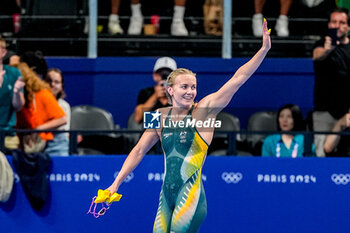 2024-07-27 - Ariarne Titmus of Australia competing in the Women's 400m Freestyle Final during Day 1 of Swimming during the Olympic Games Paris 2024 on 27 July 2024 at Paris La Defense Arena in Paris, France - OLYMPIC GAMES PARIS 2024 - 27/07 - OLYMPIC GAMES PARIS 2024 - OLYMPIC GAMES