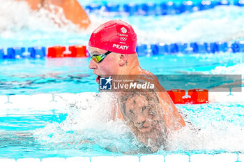 2024-07-27 - Peaty Adam of Great Britain competing in the Men's 100m Breaststroke Semifinals during Day 1 of Swimming during the Olympic Games Paris 2024 on 27 July 2024 at Paris La Defense Arena in Paris, France - OLYMPIC GAMES PARIS 2024 - 27/07 - OLYMPIC GAMES PARIS 2024 - OLYMPIC GAMES