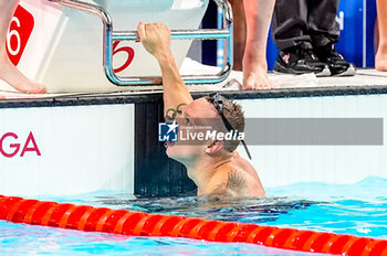 2024-07-27 - Team United States of America competing in the Men's 4 X 100m Freestyle Relay Final during Day 1 of Swimming during the Olympic Games Paris 2024 on 27 July 2024 at Paris La Defense Arena in Paris, France - OLYMPIC GAMES PARIS 2024 - 27/07 - OLYMPIC GAMES PARIS 2024 - OLYMPIC GAMES