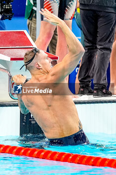 2024-07-27 - Team United States of America competing in the Men's 4 X 100m Freestyle Relay Final during Day 1 of Swimming during the Olympic Games Paris 2024 on 27 July 2024 at Paris La Defense Arena in Paris, France - OLYMPIC GAMES PARIS 2024 - 27/07 - OLYMPIC GAMES PARIS 2024 - OLYMPIC GAMES