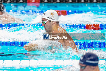 2024-07-27 - Arno Kamminga of the Netherlands competing in the Men's 100m Breaststroke - Semi-final during Day 1 of Swimming during the Olympic Games Paris 2024 on 27 July 2024 at Paris La Defense Arena in Paris, France - OLYMPIC GAMES PARIS 2024 - 27/07 - OLYMPIC GAMES PARIS 2024 - OLYMPIC GAMES