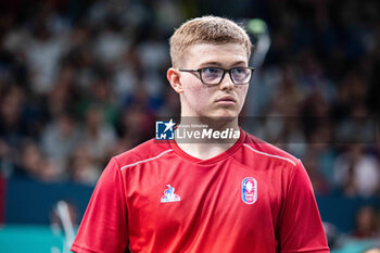 2024-07-27 - Alexis Lebrun (FRA), Mixed doubles round of 16, Table Tennis, during the Olympic Games Paris 2024 on 27 July 2024 at South Paris Arena 4 in Paris, France - OLYMPIC GAMES PARIS 2024 - 27/07 - OLYMPIC GAMES PARIS 2024 - OLYMPIC GAMES