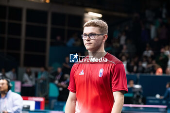 2024-07-27 - Alexis Lebrun (FRA), Mixed doubles round of 16, Table Tennis, during the Olympic Games Paris 2024 on 27 July 2024 at South Paris Arena 4 in Paris, France - OLYMPIC GAMES PARIS 2024 - 27/07 - OLYMPIC GAMES PARIS 2024 - OLYMPIC GAMES