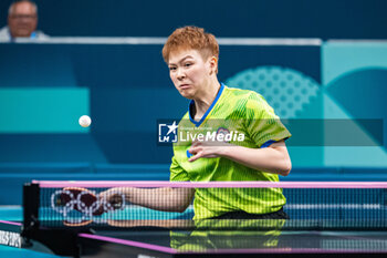 2024-07-27 - Szu-Yu Chen (TPE), Mixed doubles round of 16, Table Tennis, during the Olympic Games Paris 2024 on 27 July 2024 at South Paris Arena 4 in Paris, France - OLYMPIC GAMES PARIS 2024 - 27/07 - OLYMPIC GAMES PARIS 2024 - OLYMPIC GAMES