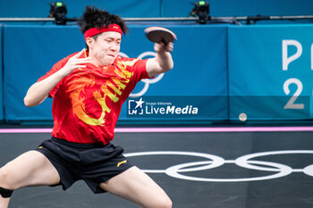 2024-07-27 - Yingsha Sun (CHN), Mixed doubles round of 16, Table Tennis, during the Olympic Games Paris 2024 on 27 July 2024 at South Paris Arena 4 in Paris, France - OLYMPIC GAMES PARIS 2024 - 27/07 - OLYMPIC GAMES PARIS 2024 - OLYMPIC GAMES