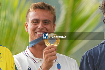 2024-08-05 - Kauli Vaast of France Gold medal, Surfing, Men's Gold Medal Match during the Olympic Games Paris 2024 on 6 August 2024 at Teahupo'o in Tahiti, French Polynesia - OLYMPIC GAMES PARIS 2024 - 06/08 - OLYMPIC GAMES PARIS 2024 - OLYMPIC GAMES