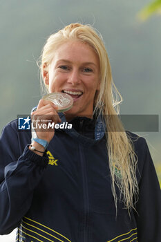 2024-08-05 - Tatiana Weston-Webb of Brazil Silver medal, Surfing, Women's during the Olympic Games Paris 2024 on 6 August 2024 at Teahupo'o in Tahiti, French Polynesia - OLYMPIC GAMES PARIS 2024 - 06/08 - OLYMPIC GAMES PARIS 2024 - OLYMPIC GAMES