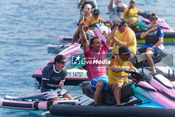 2024-08-05 - Kauli Vaast of France Gold medal, Surfing, Men's Gold Medal Match during the Olympic Games Paris 2024 on 6 August 2024 at Teahupo'o in Tahiti, French Polynesia - OLYMPIC GAMES PARIS 2024 - 06/08 - OLYMPIC GAMES PARIS 2024 - OLYMPIC GAMES