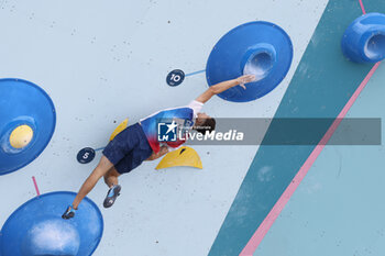 2024-08-09 - JENFT Paul of France Climbing Men's Boulder & Lead, Final Lead during the Olympic Games Paris 2024 on 9 August 2024 at Le Bourget Sport Climbing Venue - OLYMPIC GAMES PARIS 2024 - 09/08 - OLYMPIC GAMES PARIS 2024 - OLYMPIC GAMES