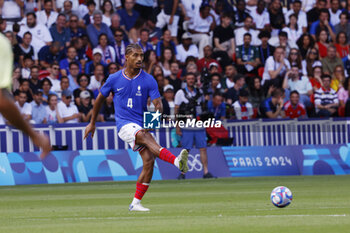 2024-08-09 - Loïc Badé of France, Football, Men's Gold Medal Match between France and Spain during the Olympic Games Paris 2024 on 9 August 2024 at Parc des Princes in Paris, France - OLYMPIC GAMES PARIS 2024 - 09/08 - OLYMPIC GAMES PARIS 2024 - OLYMPIC GAMES