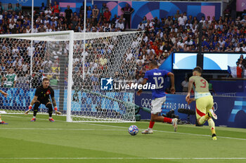 2024-08-09 - Enzo Millot of France, Football, Men's Gold Medal Match between France and Spain during the Olympic Games Paris 2024 on 9 August 2024 at Parc des Princes in Paris, France - OLYMPIC GAMES PARIS 2024 - 09/08 - OLYMPIC GAMES PARIS 2024 - OLYMPIC GAMES