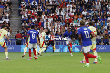 2024-08-09 - Michael Olise of France, Football, Men's Gold Medal Match between France and Spain during the Olympic Games Paris 2024 on 9 August 2024 at Parc des Princes in Paris, France - OLYMPIC GAMES PARIS 2024 - 09/08 - OLYMPIC GAMES PARIS 2024 - OLYMPIC GAMES