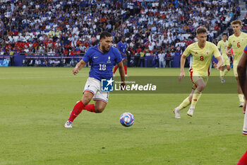 2024-08-09 - Rayan Cherki of France, Football, Men's Gold Medal Match between France and Spain during the Olympic Games Paris 2024 on 9 August 2024 at Parc des Princes in Paris, France - OLYMPIC GAMES PARIS 2024 - 09/08 - OLYMPIC GAMES PARIS 2024 - OLYMPIC GAMES