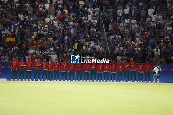 2024-08-09 - Morocco Bronze medal, Football, Men's during the Olympic Games Paris 2024 on 9 August 2024 at Parc des Princes in Paris, France - OLYMPIC GAMES PARIS 2024 - 09/08 - OLYMPIC GAMES PARIS 2024 - OLYMPIC GAMES