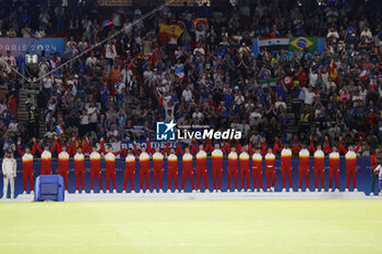 2024-08-09 - Spain Gold medal, Football, Men's during the Olympic Games Paris 2024 on 9 August 2024 at Parc des Princes in Paris, France - OLYMPIC GAMES PARIS 2024 - 09/08 - OLYMPIC GAMES PARIS 2024 - OLYMPIC GAMES