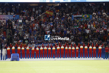 2024-08-09 - Spain Gold medal, Football, Men's during the Olympic Games Paris 2024 on 9 August 2024 at Parc des Princes in Paris, France - OLYMPIC GAMES PARIS 2024 - 09/08 - OLYMPIC GAMES PARIS 2024 - OLYMPIC GAMES