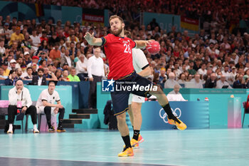 2024-08-09 - Aleix GOMEZ (Spain), Handball, Men's Semifinal between Germany and Spain during the Olympic Games Paris 2024 on 9 August 2024 at Pierre Mauroy stadium in Villeneuve-d'Ascq near Lille, France - OLYMPIC GAMES PARIS 2024 - 09/08 - OLYMPIC GAMES PARIS 2024 - OLYMPIC GAMES