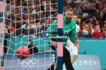 2024-08-09 - Andreas WOLFF (Germany), Handball, Men's Semifinal between Germany and Spain during the Olympic Games Paris 2024 on 9 August 2024 at Pierre Mauroy stadium in Villeneuve-d'Ascq near Lille, France - OLYMPIC GAMES PARIS 2024 - 09/08 - OLYMPIC GAMES PARIS 2024 - OLYMPIC GAMES