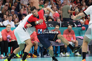 2024-08-09 - Alex DUJSHEBAEV (Spain), Handball, Men's Semifinal between Germany and Spain during the Olympic Games Paris 2024 on 9 August 2024 at Pierre Mauroy stadium in Villeneuve-d'Ascq near Lille, France - OLYMPIC GAMES PARIS 2024 - 09/08 - OLYMPIC GAMES PARIS 2024 - OLYMPIC GAMES