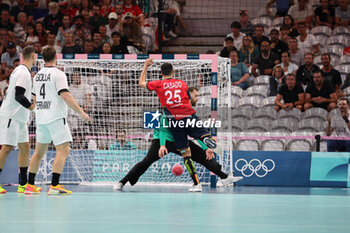 2024-08-09 - Augustin CASADO (Spain), Handball, Men's Semifinal between Germany and Spain during the Olympic Games Paris 2024 on 9 August 2024 at Pierre Mauroy stadium in Villeneuve-d'Ascq near Lille, France - OLYMPIC GAMES PARIS 2024 - 09/08 - OLYMPIC GAMES PARIS 2024 - OLYMPIC GAMES