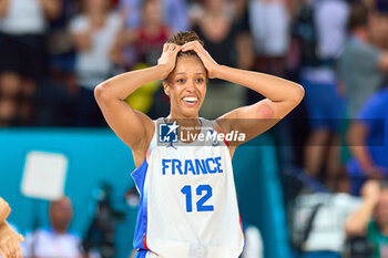 2024-08-09 - Iliana Rupert of France, Basketball, Women's Semifinal between France and Belgium during the Olympic Games Paris 2024 on 9 August 2024 at Bercy Arena in Paris, France - OLYMPIC GAMES PARIS 2024 - 09/08 - OLYMPIC GAMES PARIS 2024 - OLYMPIC GAMES