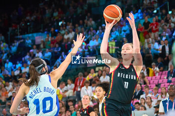 2024-08-09 - Emma Meesseman of Belgium, Basketball, Women's Semifinal between France and Belgium during the Olympic Games Paris 2024 on 9 August 2024 at Bercy Arena in Paris, France - OLYMPIC GAMES PARIS 2024 - 09/08 - OLYMPIC GAMES PARIS 2024 - OLYMPIC GAMES