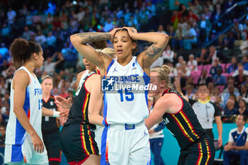 2024-08-09 - Gabby Williams of France, Basketball, Women's Semifinal between France and Belgium during the Olympic Games Paris 2024 on 9 August 2024 at Bercy Arena in Paris, France - OLYMPIC GAMES PARIS 2024 - 09/08 - OLYMPIC GAMES PARIS 2024 - OLYMPIC GAMES