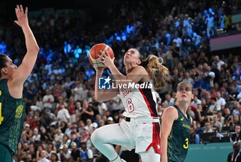 2024-08-09 - Sabrina Ionescu (USA), Basketball, Women's Semifinal between United States and Australia during the Olympic Games Paris 2024 on 9 August 2024 at Bercy Arena in Paris, France - OLYMPIC GAMES PARIS 2024 - 09/08 - OLYMPIC GAMES PARIS 2024 - OLYMPIC GAMES